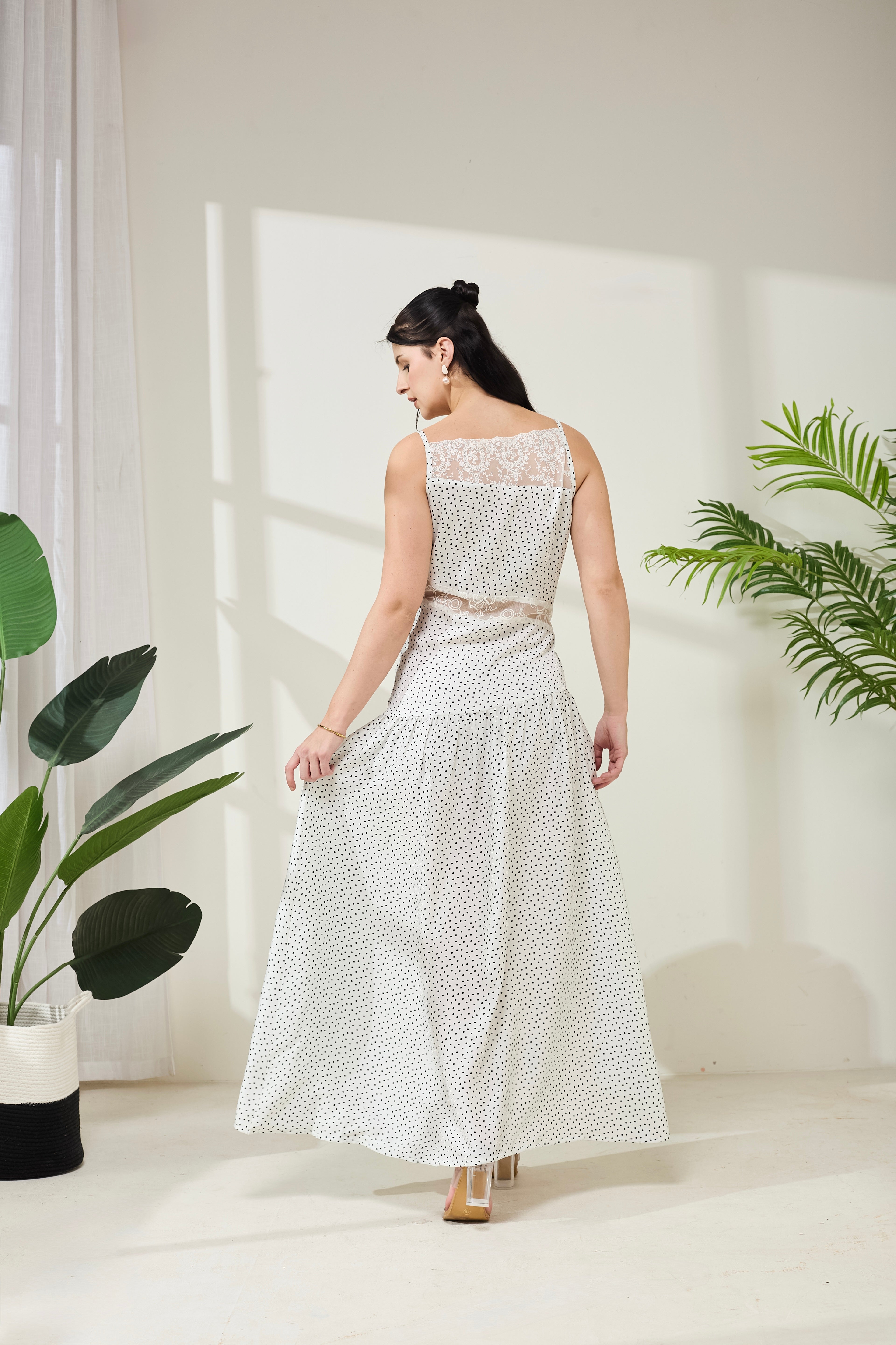 The Muse Moment Polka Dress