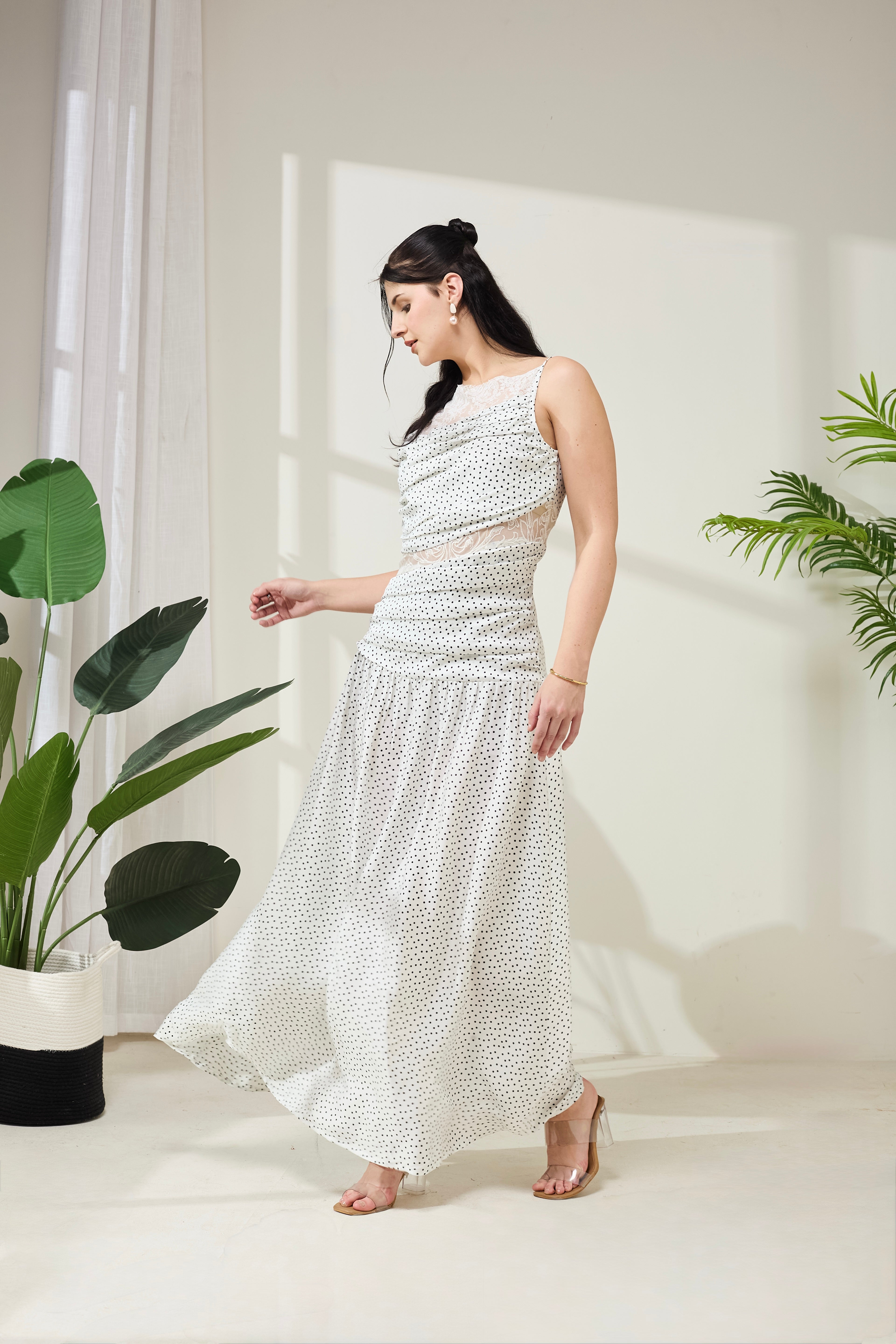 The Muse Moment Polka Dress