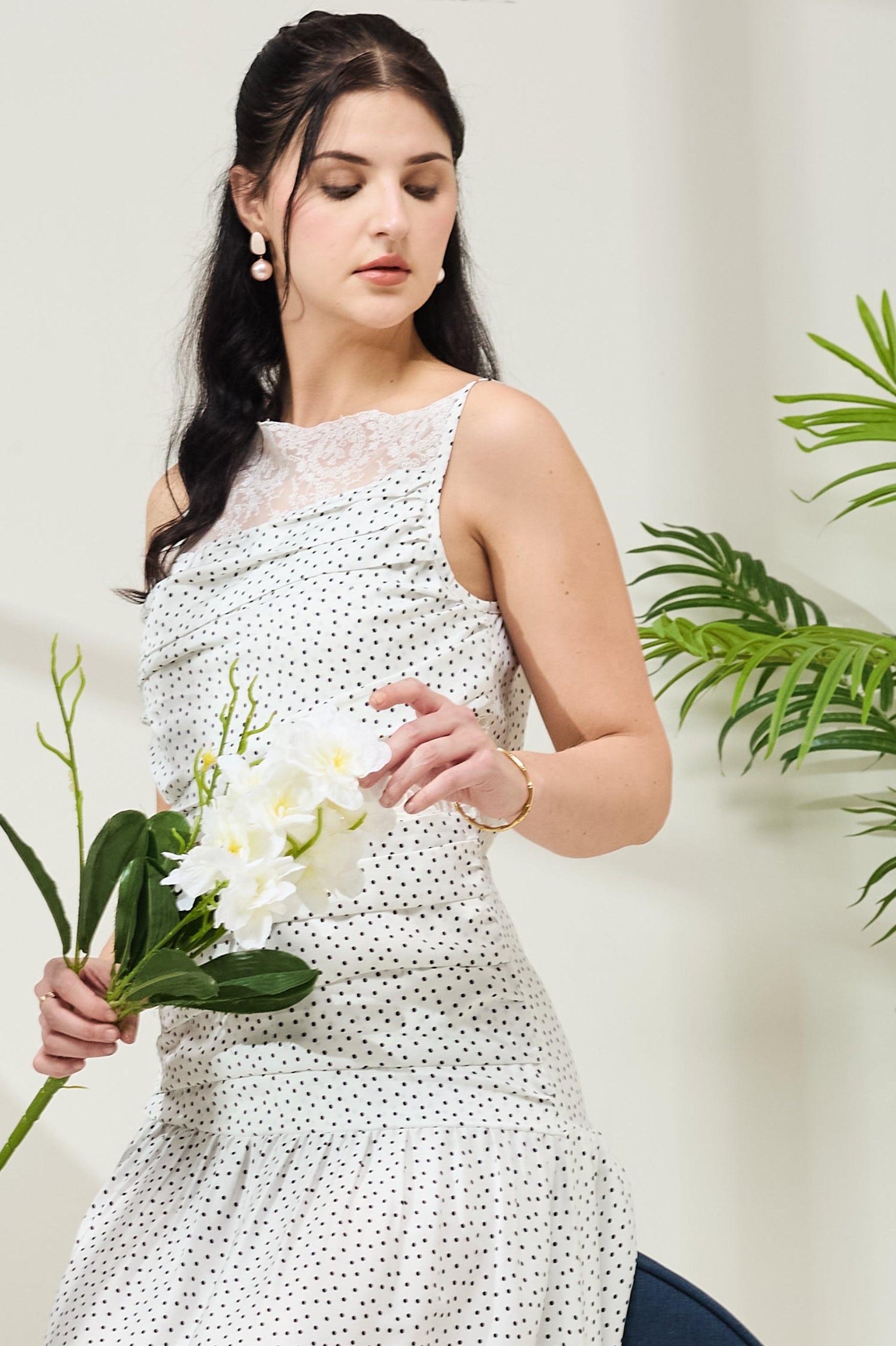 The Muse Moment Polka Dress